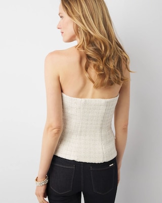 Tweed Bustier | White House Black Market